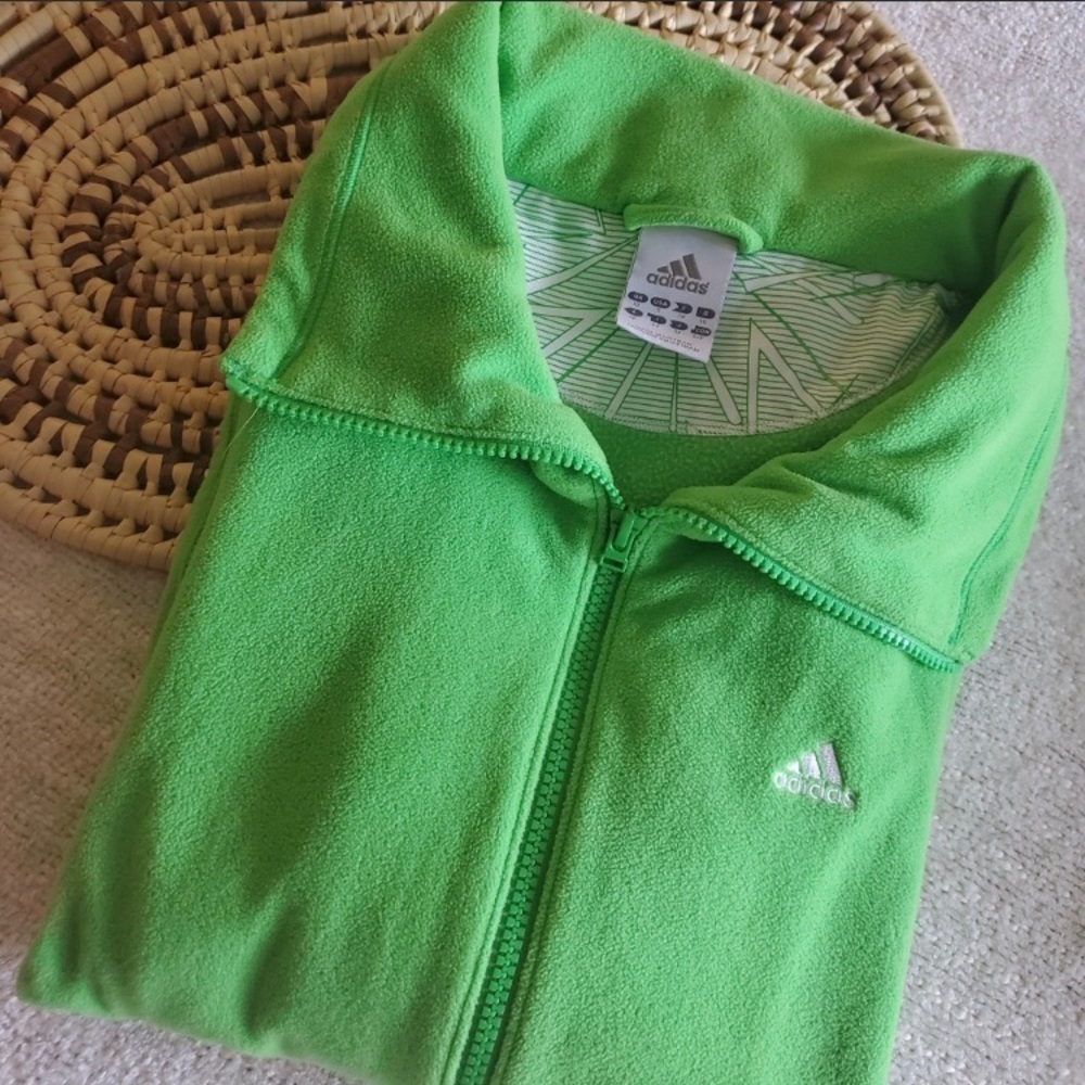 Adidas Fleece Pullover Jacket